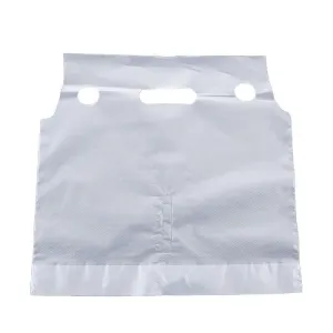 Take Out Bags 1/2Cup(s) 500PCS PE Die Cut Handle Drink Bags