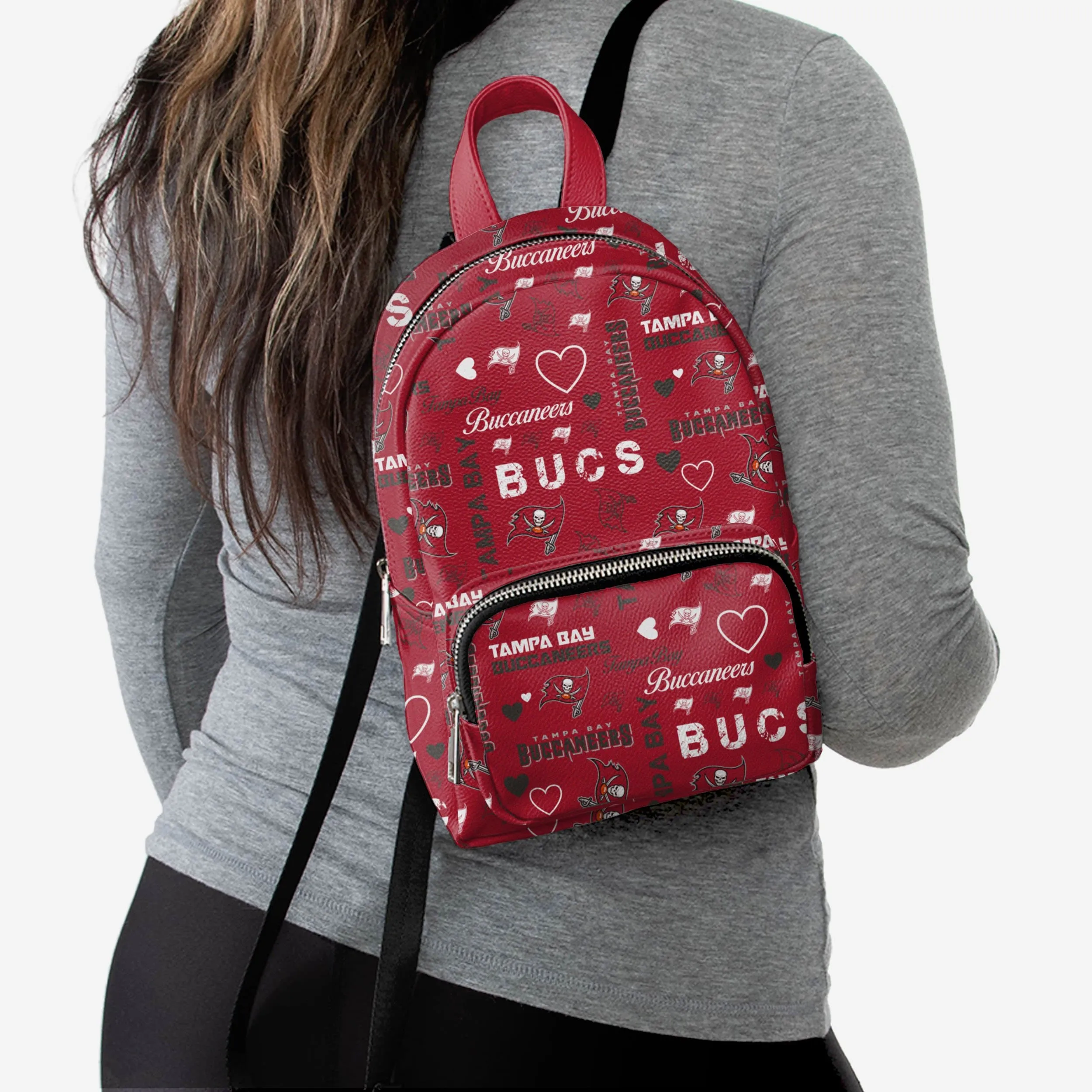 Tampa Bay Buccaneers Logo Love Mini Backpack