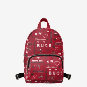 Tampa Bay Buccaneers Logo Love Mini Backpack