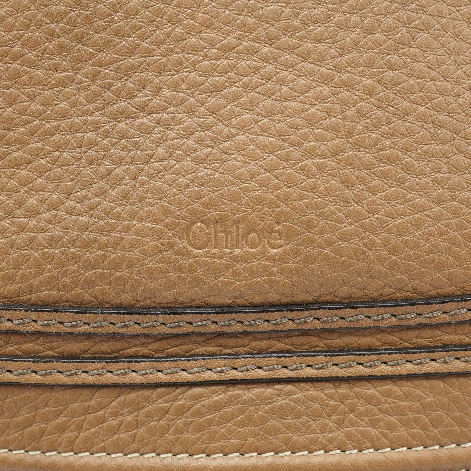 Tan Leather Marcie Shoulder Bag