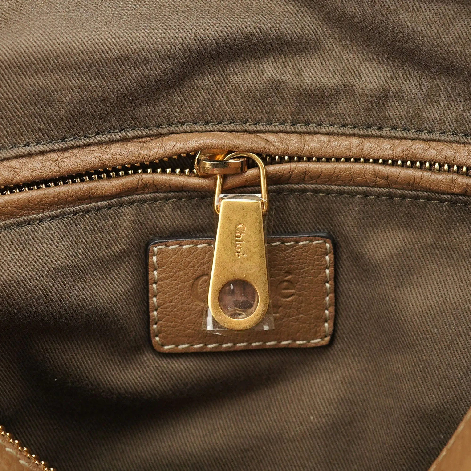 Tan Leather Marcie Shoulder Bag