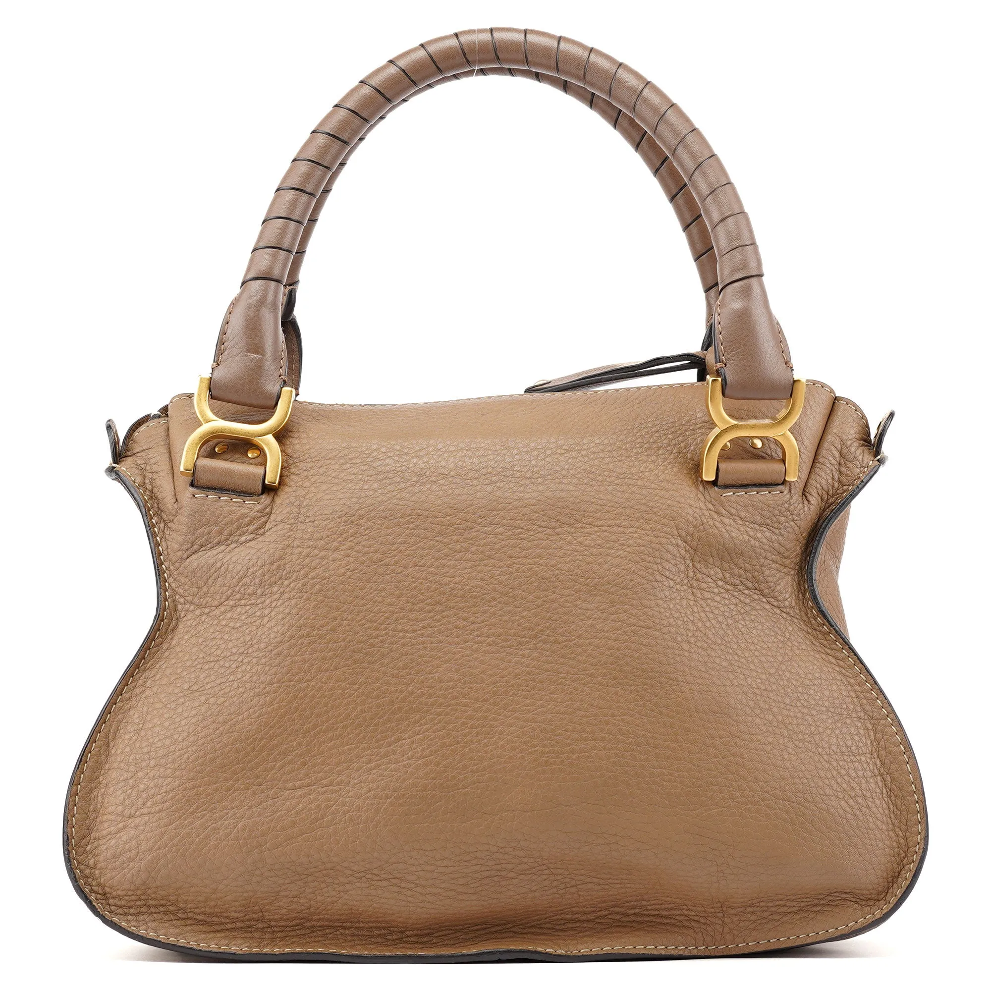 Tan Leather Marcie Shoulder Bag