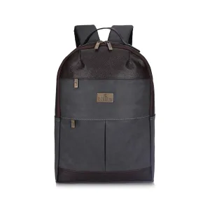 THE CLOWNFISH Cybershield Laptop Backpack - Stylish, Water-resistant | 15.5L | Dark Grey