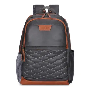 THE CLOWNFISH ExploreX Series 15.6 inch Laptop Backpack | 34 liters | Grey | Vegan Leather