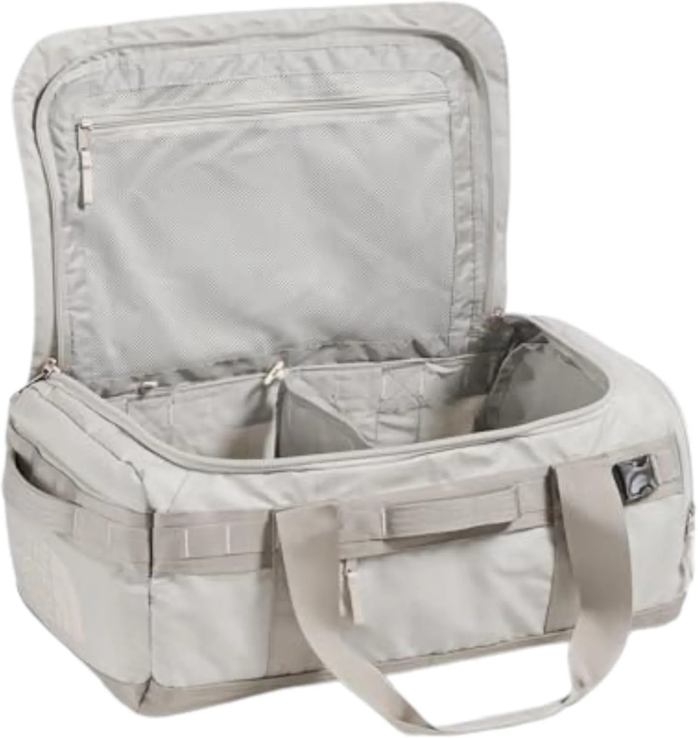 THE NORTH FACE Base Camp Voyager Duffel—42L - PFAS Free, Soapstone/Stone Slab, One Size