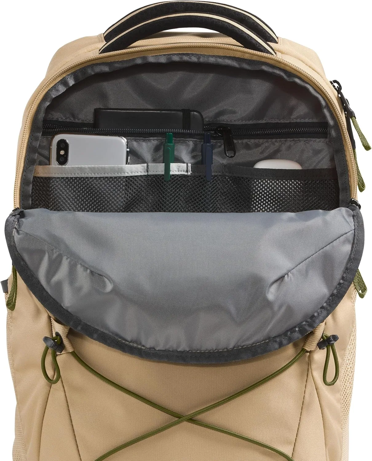 THE NORTH FACE Jester Everyday Laptop Backpack, Khaki Stone/Forest Olive, One Size