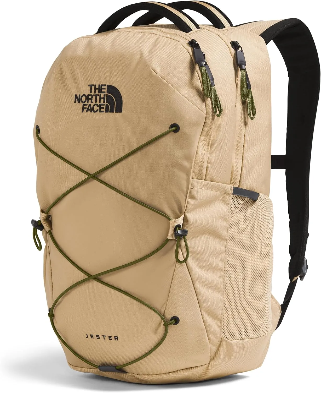 THE NORTH FACE Jester Everyday Laptop Backpack, Khaki Stone/Forest Olive, One Size