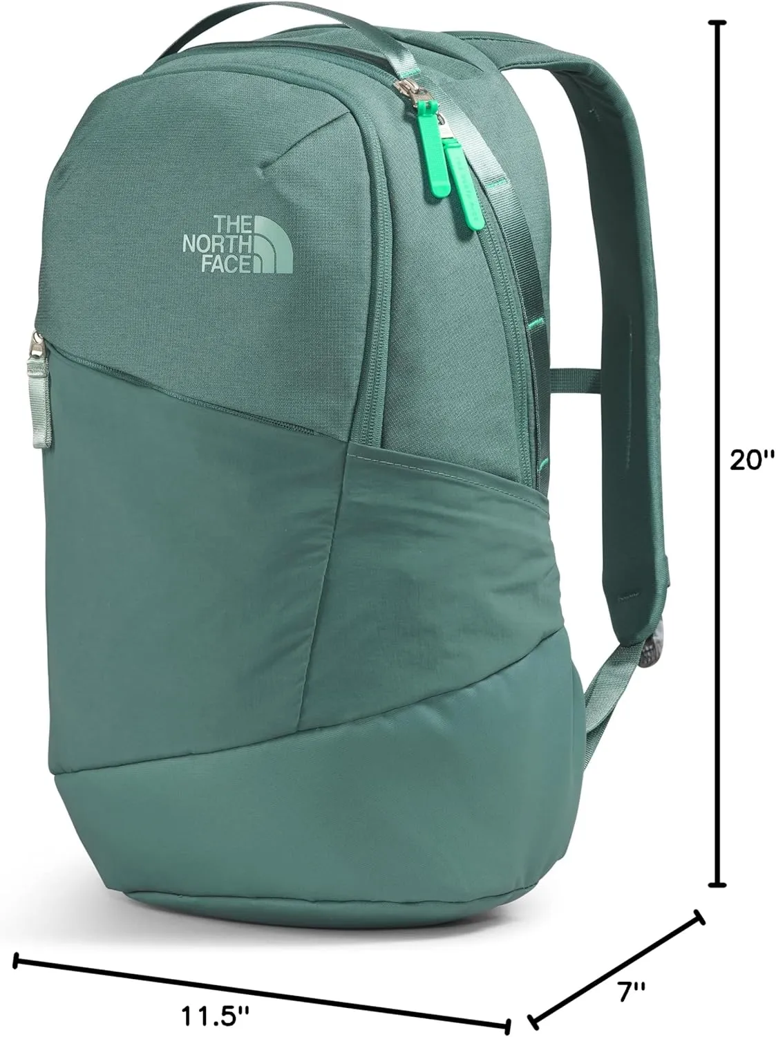 THE NORTH FACE Women's Isabella 3.0 Backpack, Dark Sage Light Heather/Chlorophyll Green, One Size