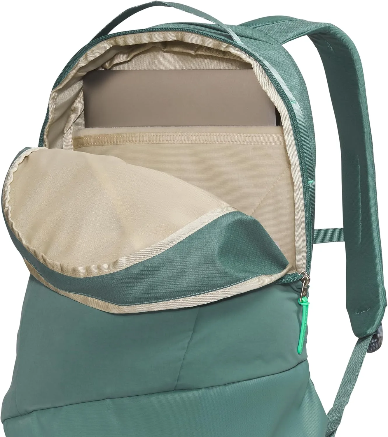 THE NORTH FACE Women's Isabella 3.0 Backpack, Dark Sage Light Heather/Chlorophyll Green, One Size