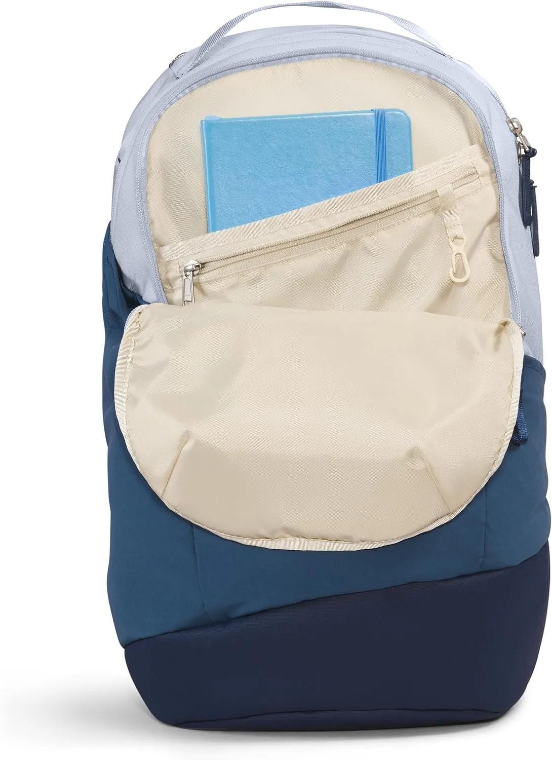 THE NORTH FACE Women's Isabella 3.0 Backpack, Dusty Periwinkle Dark Heather/Shady Blue/Summit Navy, One Size