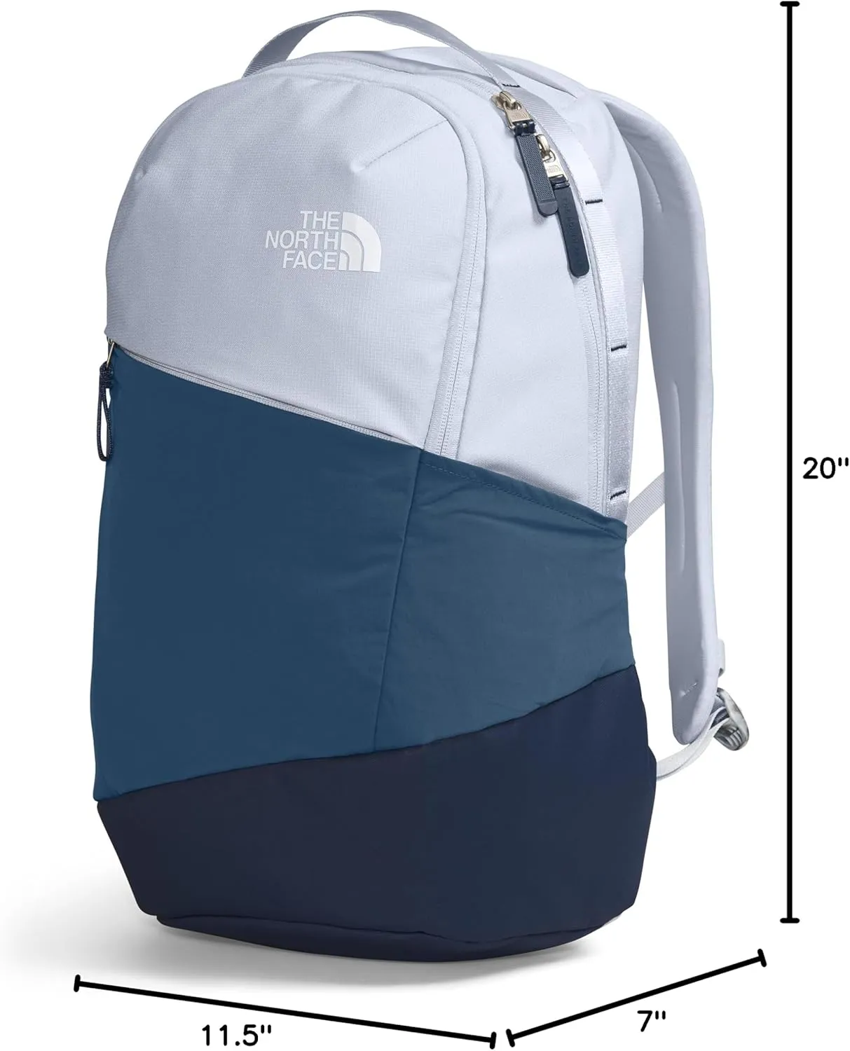 THE NORTH FACE Women's Isabella 3.0 Backpack, Dusty Periwinkle Dark Heather/Shady Blue/Summit Navy, One Size