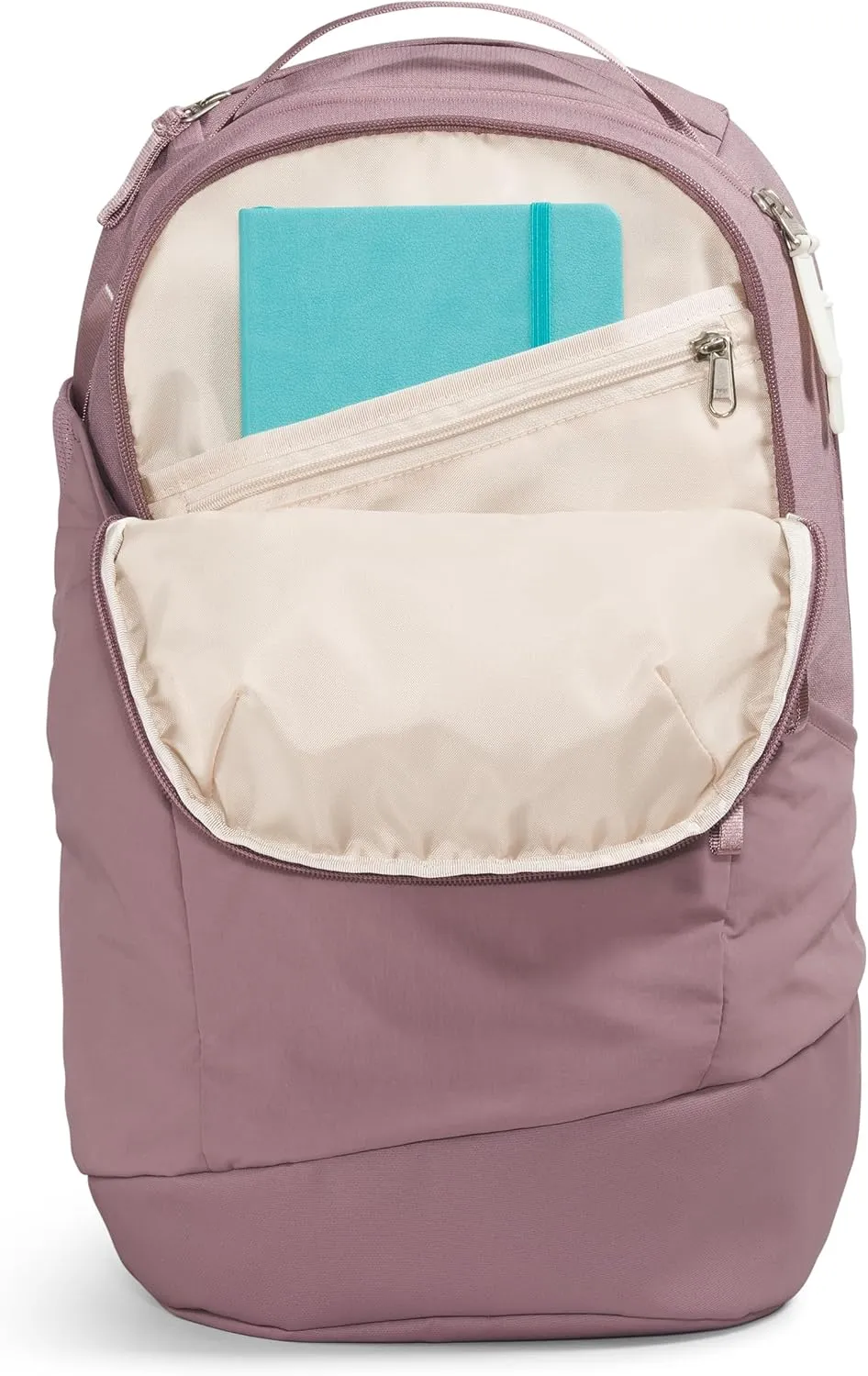 THE NORTH FACE Women's Isabella 3.0 Backpack, Fawn Grey Light Heather/Gardenia White, One Size