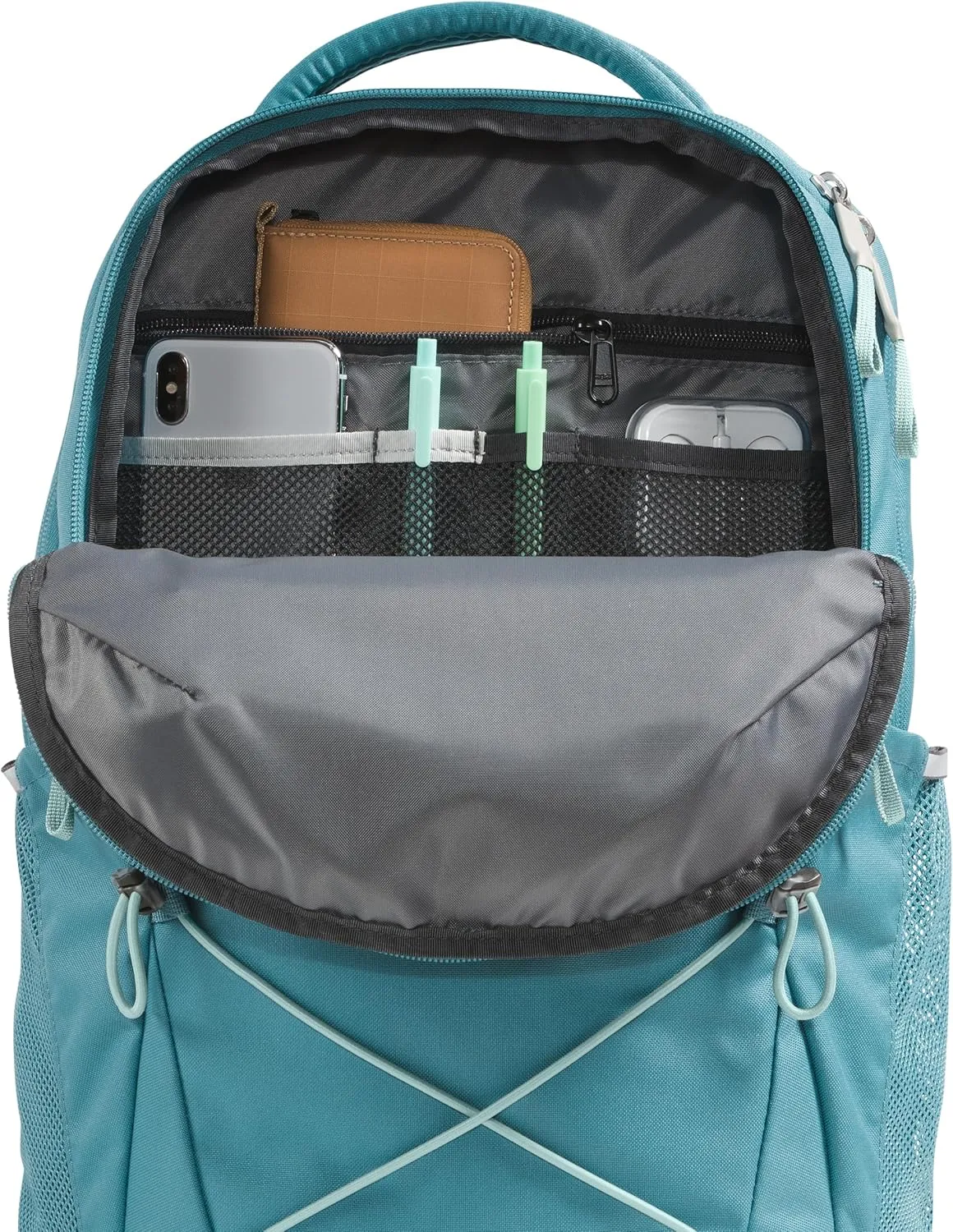 THE NORTH FACE Women's Jester Everyday Laptop Backpack, Algae Blue/Muted Pine, One Size