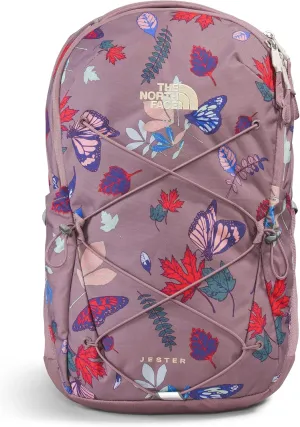 THE NORTH FACE Women's Jester Everyday Laptop Backpack, Fawn Grey Fall Wanderer Print, One Size