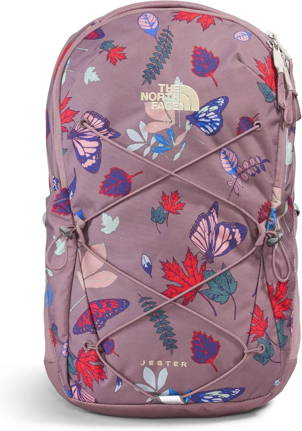 THE NORTH FACE Women's Jester Everyday Laptop Backpack, Fawn Grey Fall Wanderer Print, One Size