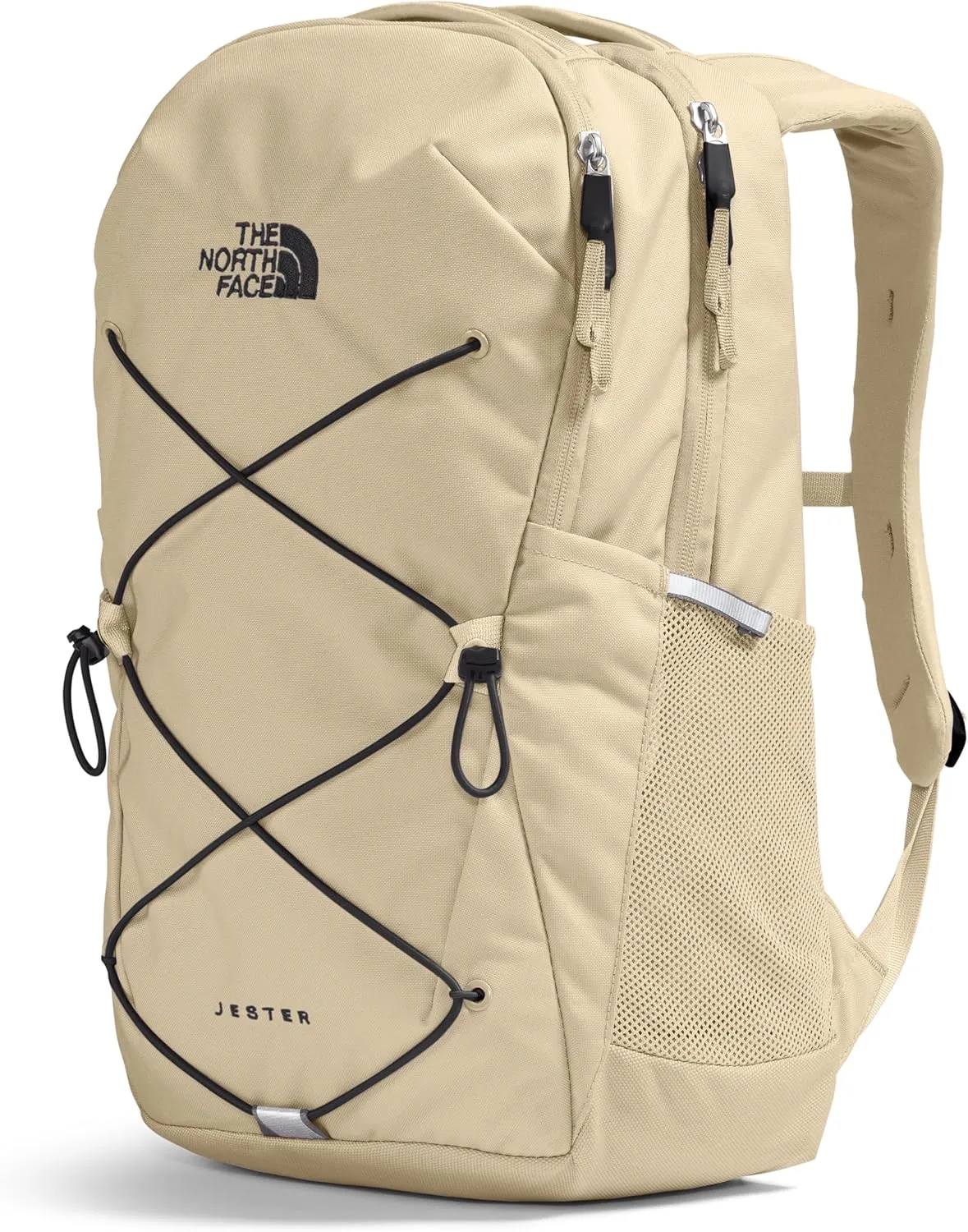 THE NORTH FACE Women's Jester Everyday Laptop Backpack, Gravel/TNF Black, One Size
