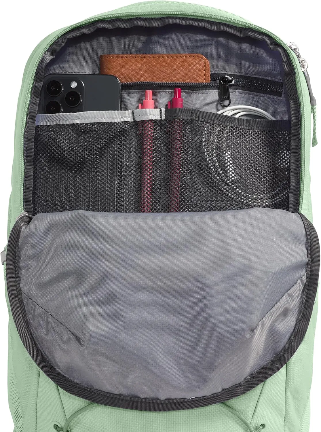 THE NORTH FACE Women's Jester Everyday Laptop Backpack - PFAS Free, Misty Sage-NPF, One Size