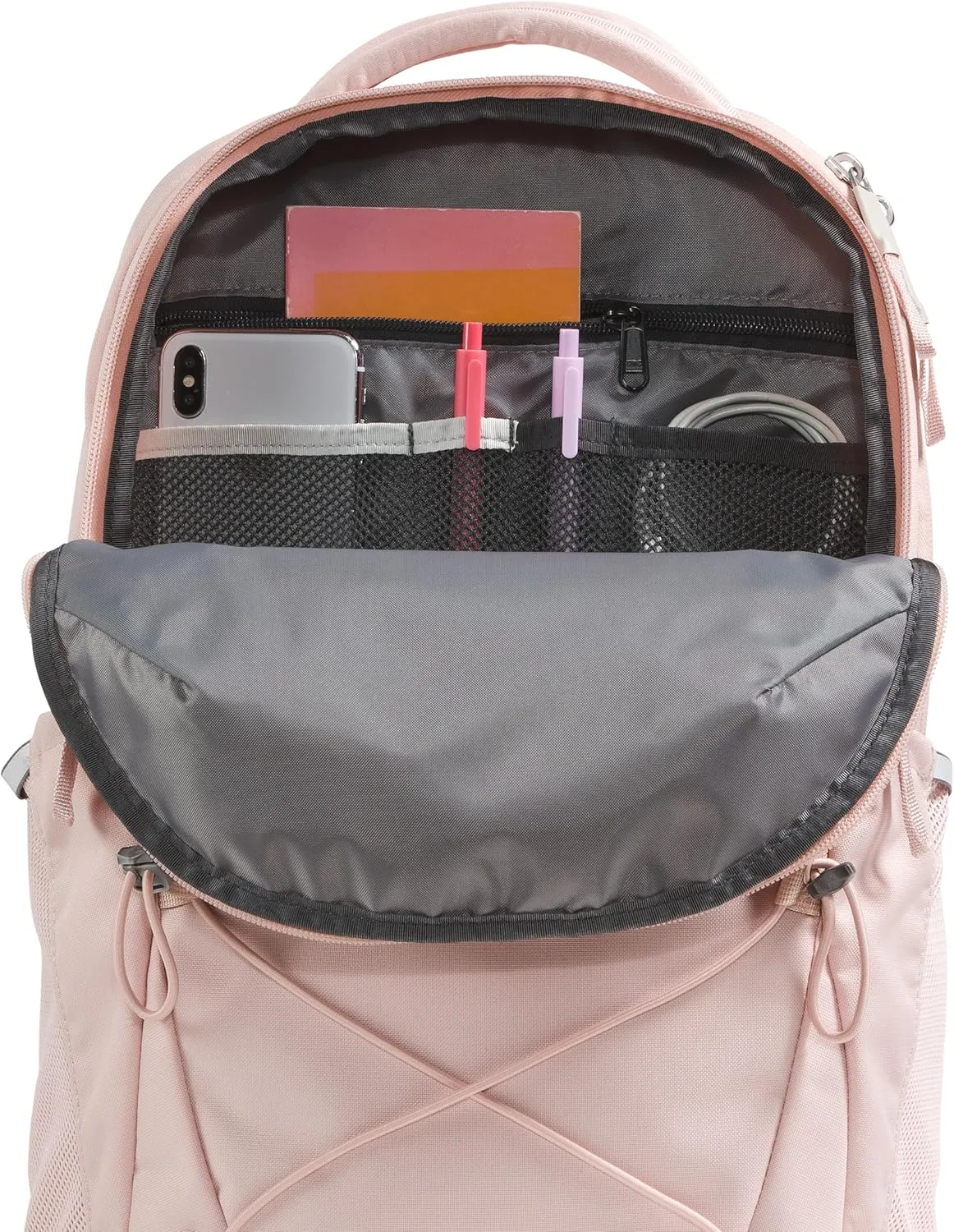 THE NORTH FACE Women's Jester Everyday Laptop Backpack, Pink Moss, One Size