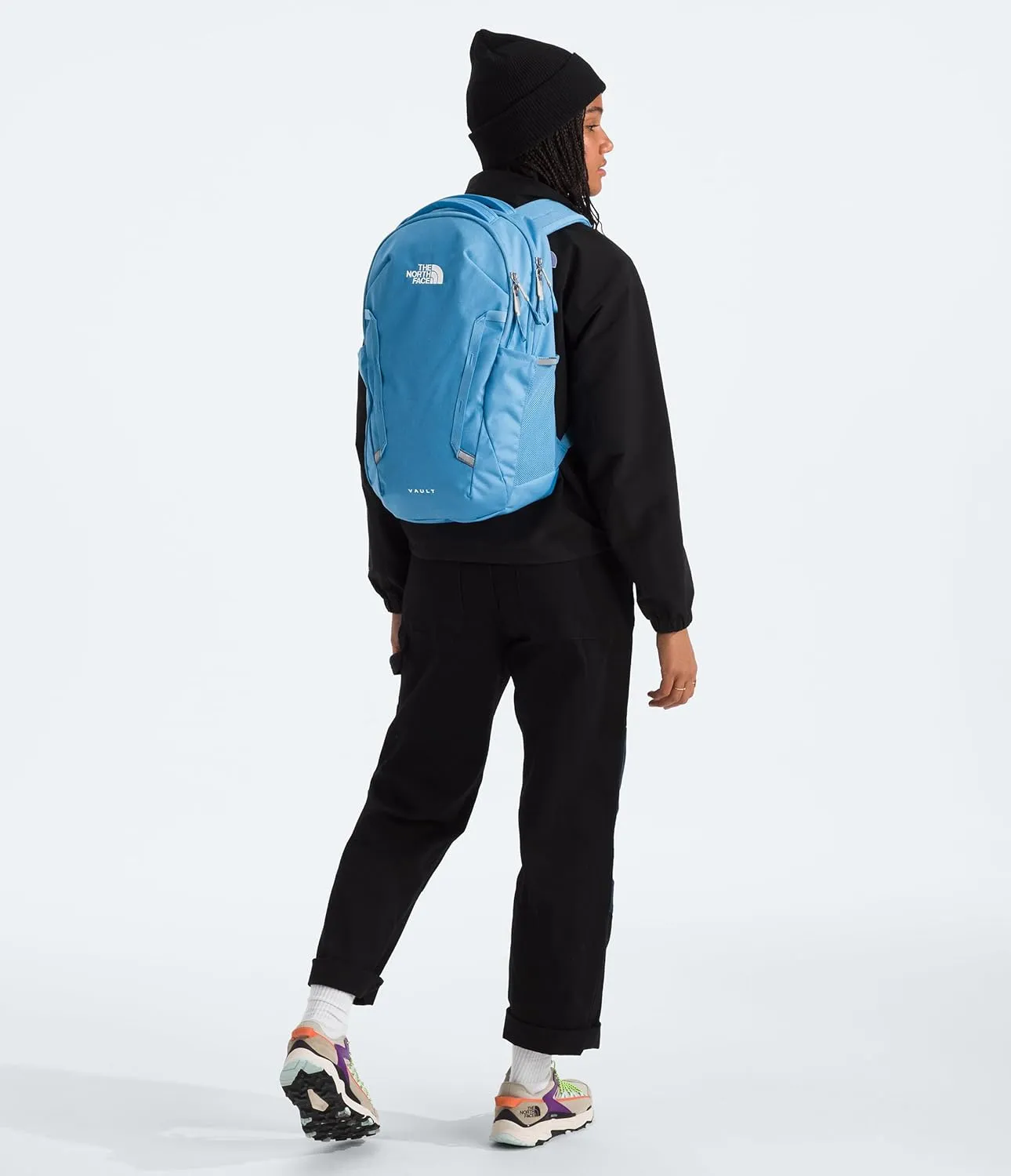 THE NORTH FACE Women's Vault Everyday Laptop Backpack, Dark Cornflower Dark Heather, One Size