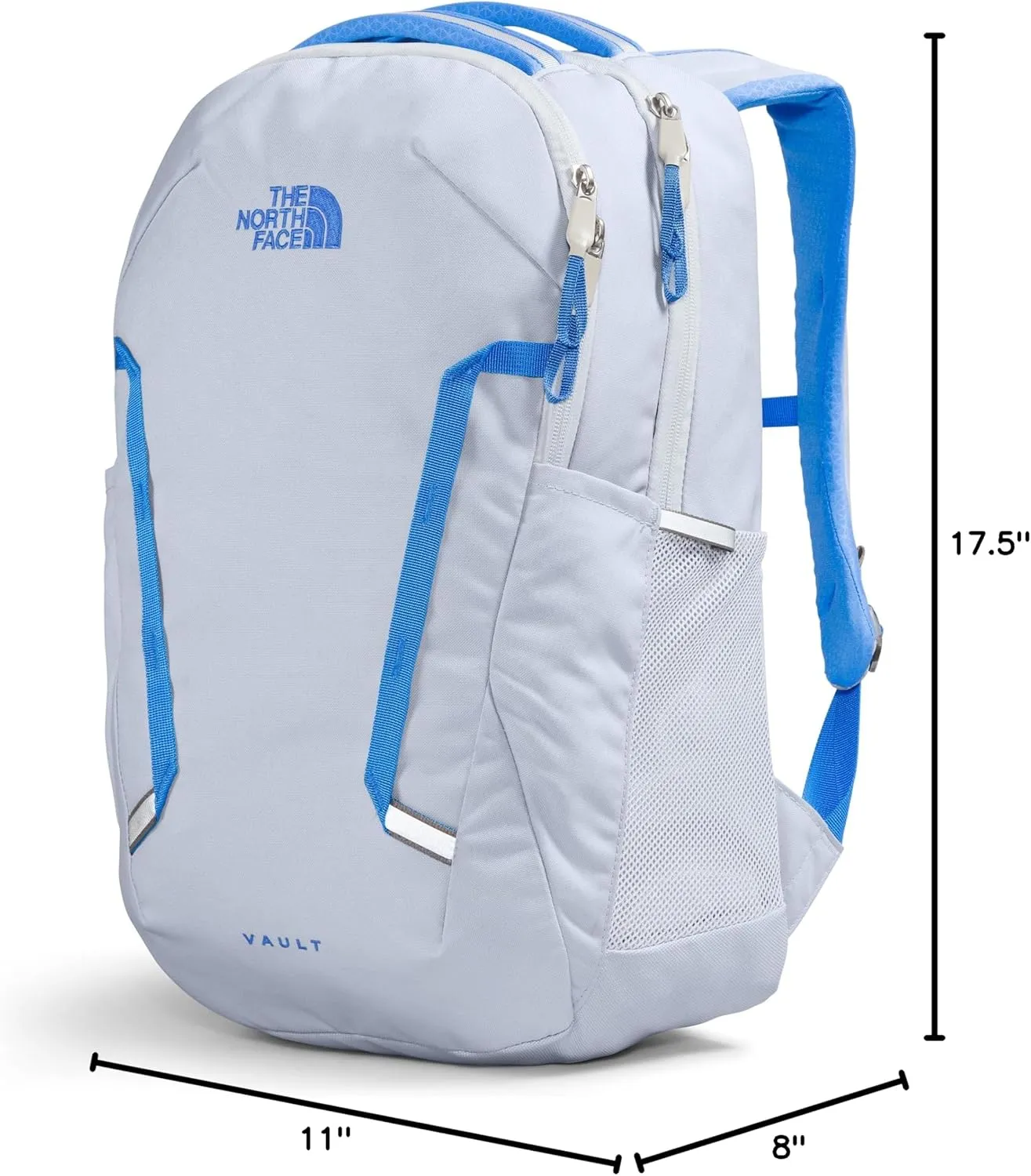 THE NORTH FACE Women's Vault Everyday Laptop Backpack, Dusty Periwinkle/Optic Blue, One Size