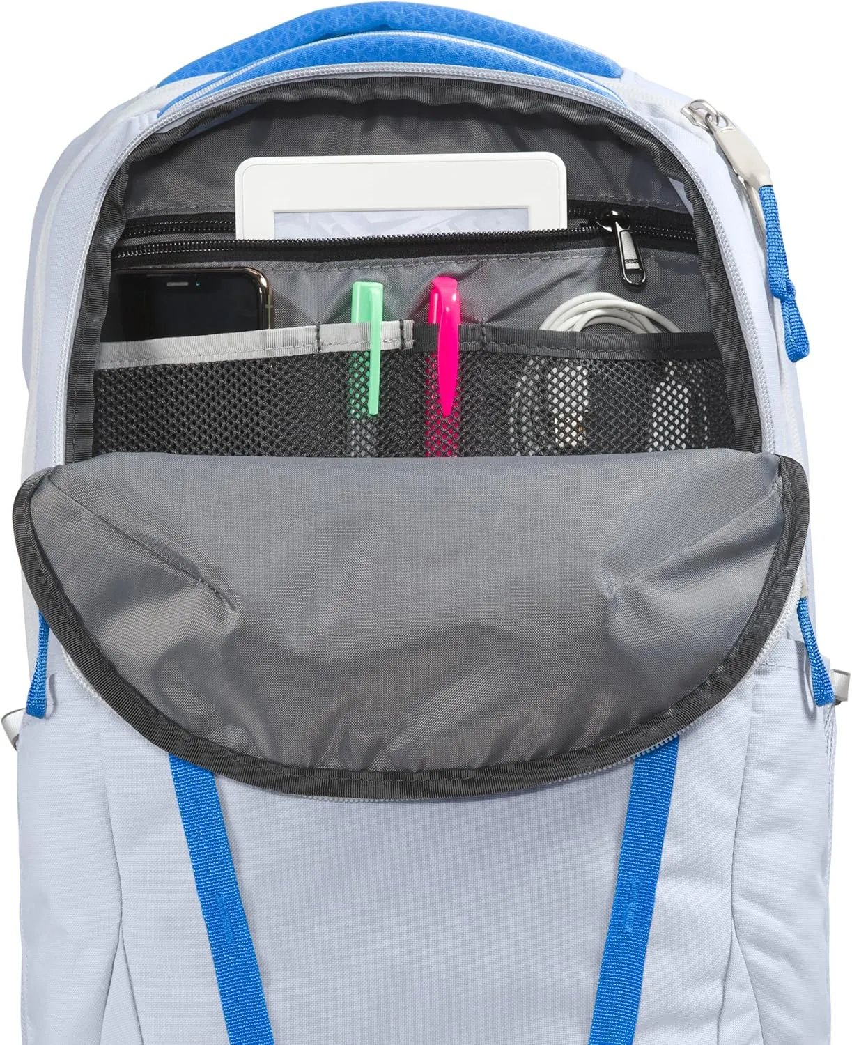 THE NORTH FACE Women's Vault Everyday Laptop Backpack, Dusty Periwinkle/Optic Blue, One Size