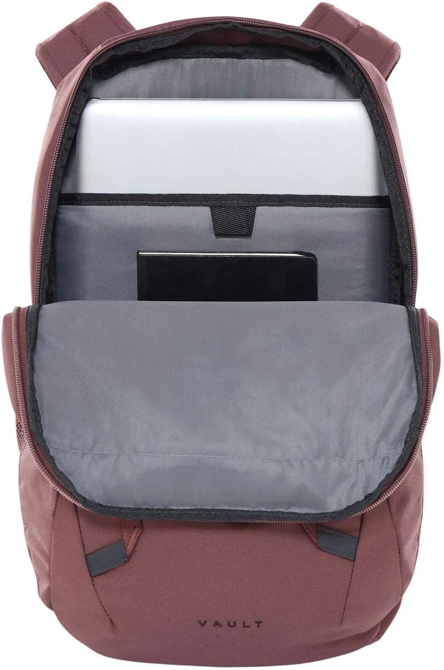 THE NORTH FACE Women's Vault Everyday Laptop Backpack, Marron Purple/Pink Clay, One Size