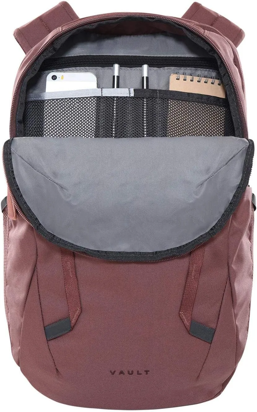 THE NORTH FACE Women's Vault Everyday Laptop Backpack, Marron Purple/Pink Clay, One Size