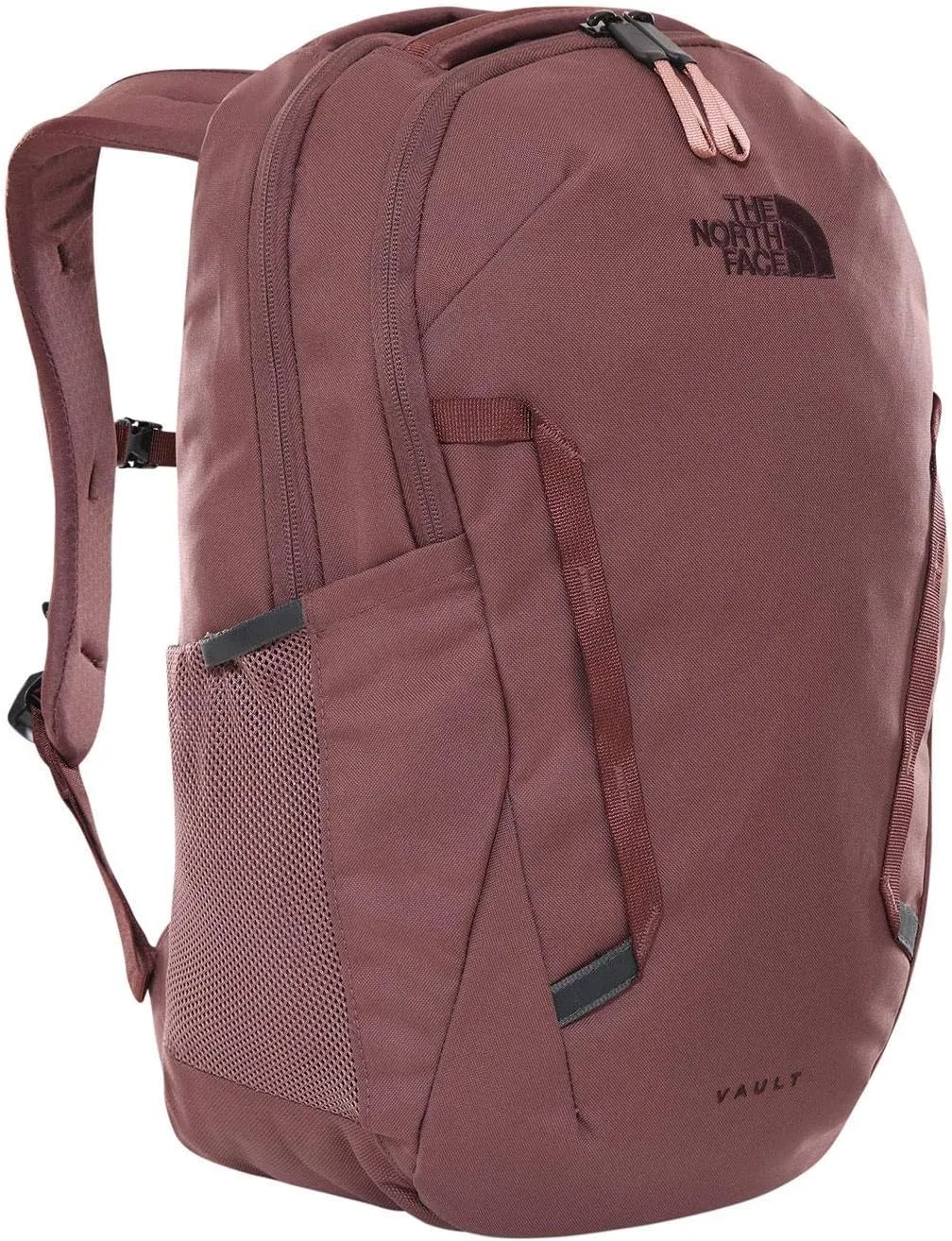 THE NORTH FACE Women's Vault Everyday Laptop Backpack, Marron Purple/Pink Clay, One Size