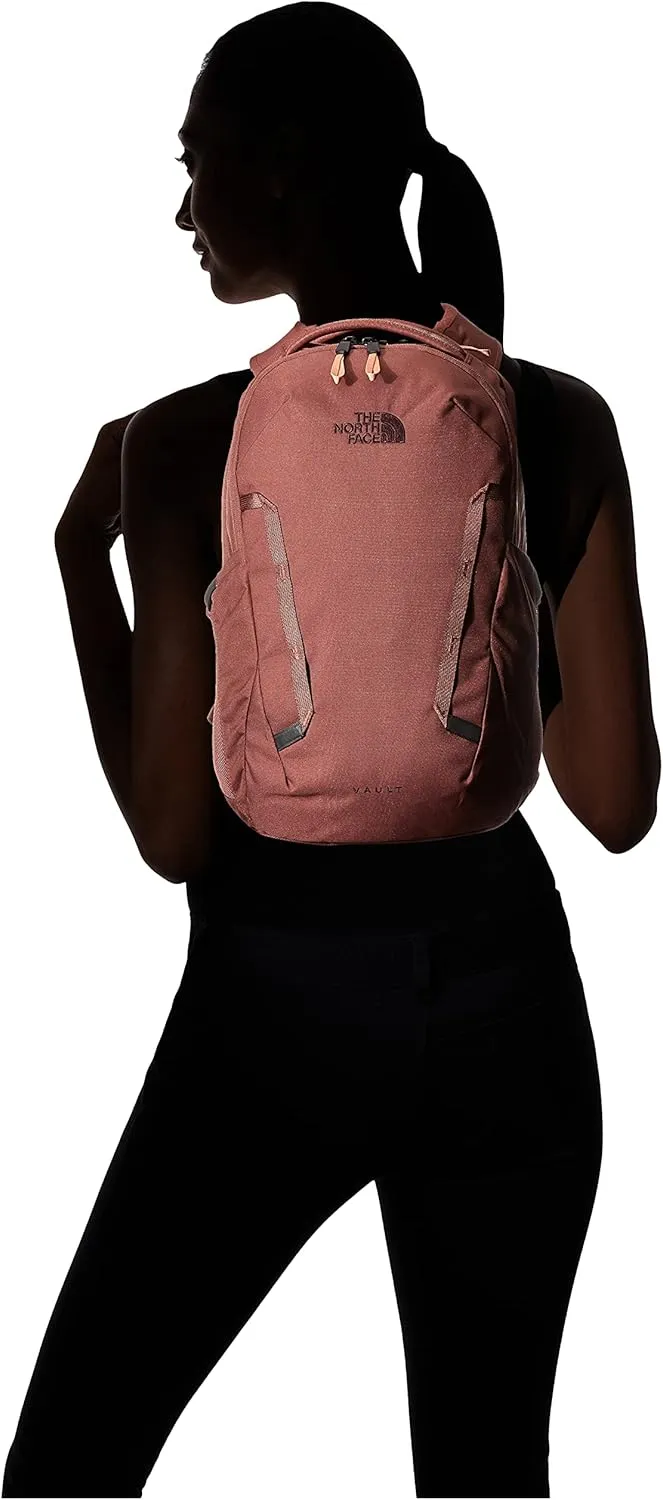 THE NORTH FACE Women's Vault Everyday Laptop Backpack, Marron Purple/Pink Clay, One Size