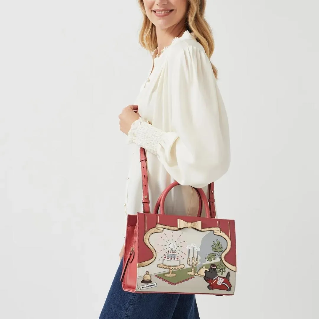 The Radley Hotel Medium Ziptop Multiway Bag - Copper Pink