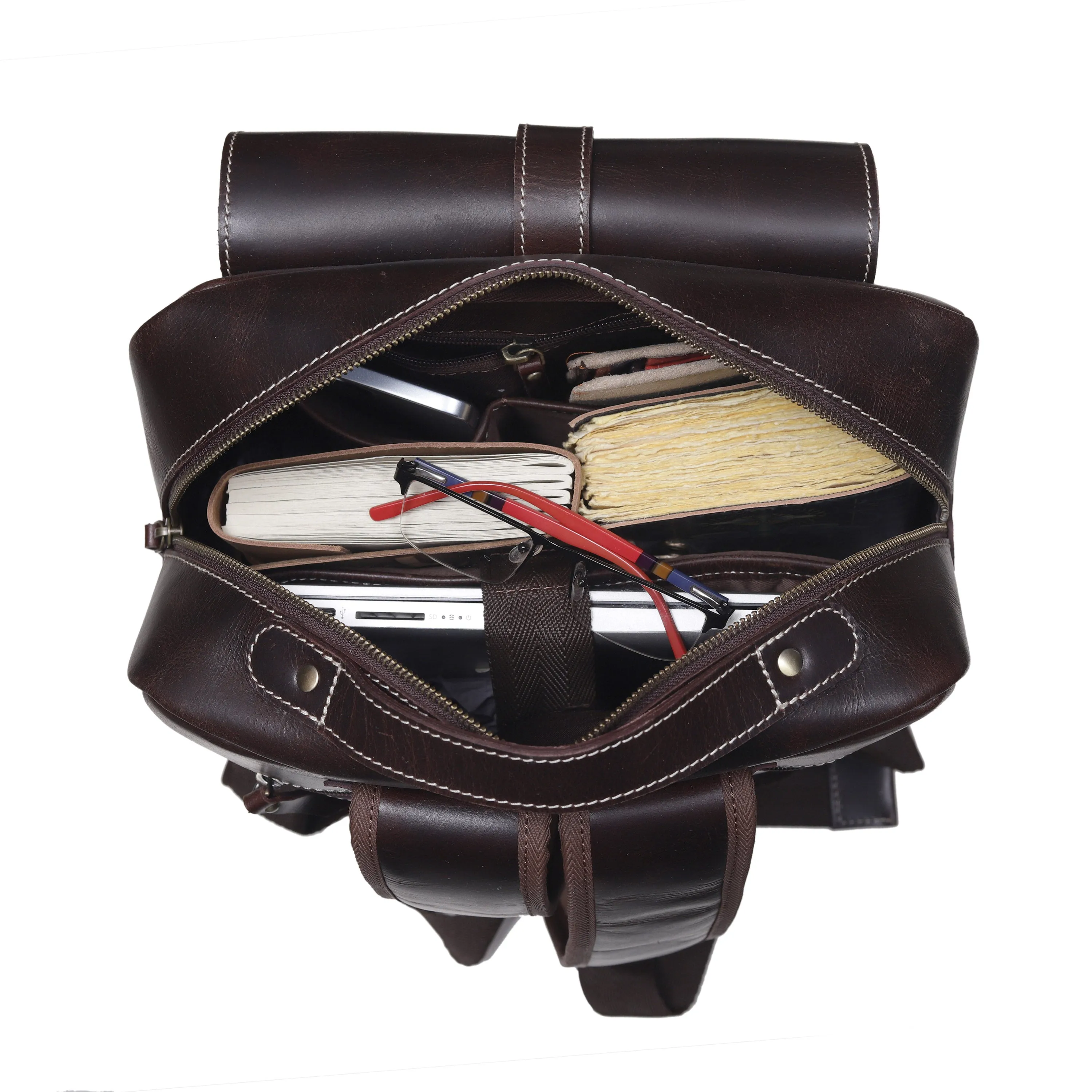 The Sprint Leather Backpack