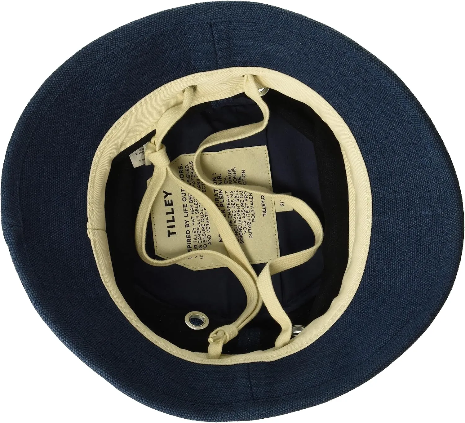 Tilley Hemp Bucket Hat – Classic Wide Brim UPF 50  Hat for Men & Women, Breathable Outdoor Hat for Travel & Everyday Wear