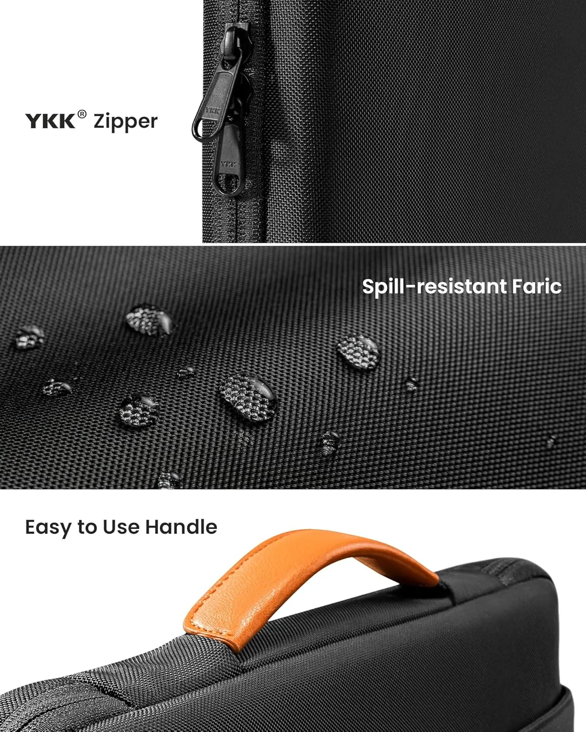 tomtoc 360 Protective Laptop Carrying Case for 16-inch MacBook Pro M4/M3/M2/M1 Pro/Max A3403 A3186 A2991 A2780 A2485 2024-2019, Dell XPS 16 Plus, Jumper 16-inch Laptop, Water-Resistant Sleeve Bag