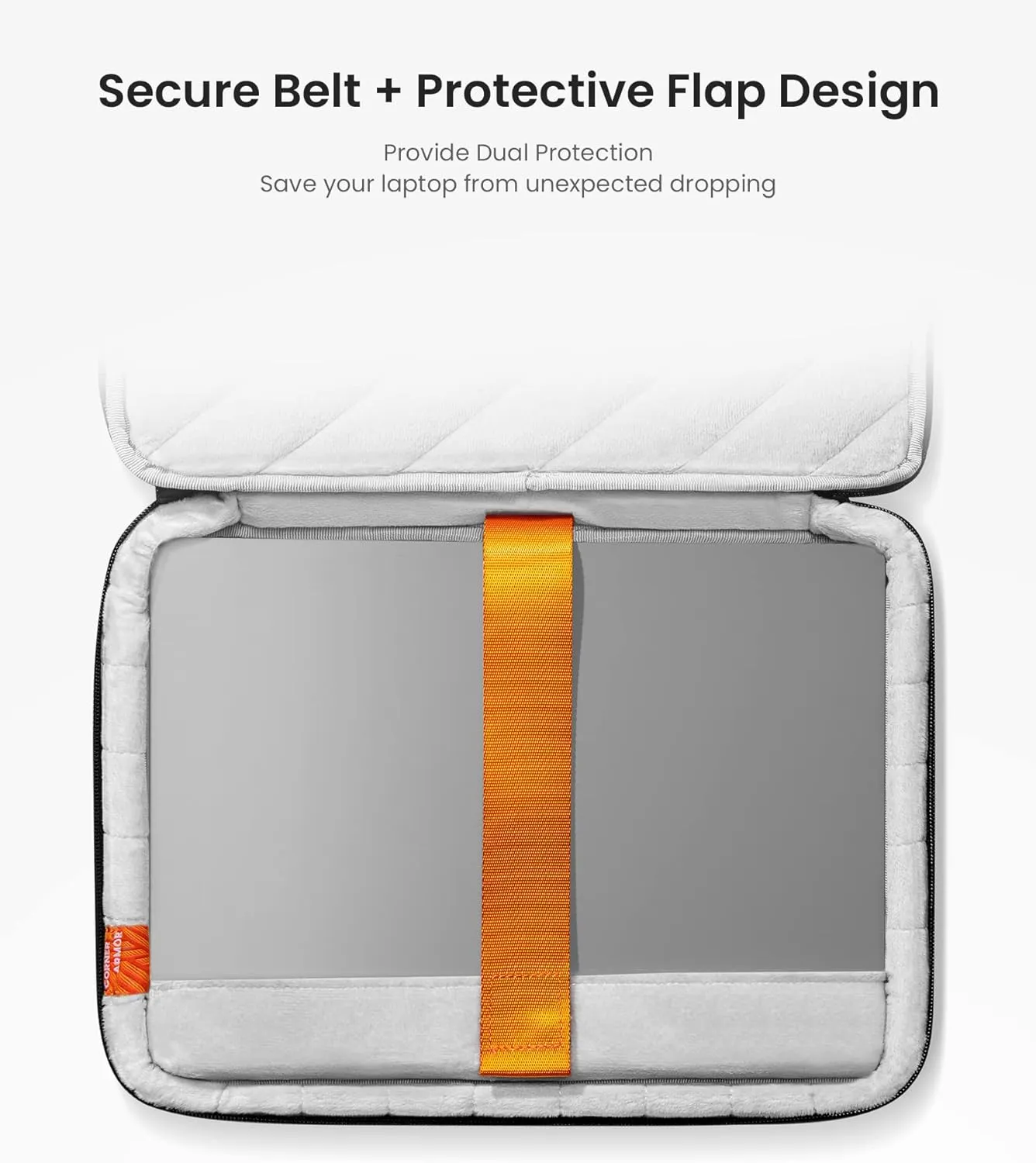 tomtoc 360 Protective Laptop Carrying Case for 16-inch MacBook Pro M4/M3/M2/M1 Pro/Max A3403 A3186 A2991 A2780 A2485 2024-2019, Dell XPS 16 Plus, Jumper 16-inch Laptop, Water-Resistant Sleeve Bag