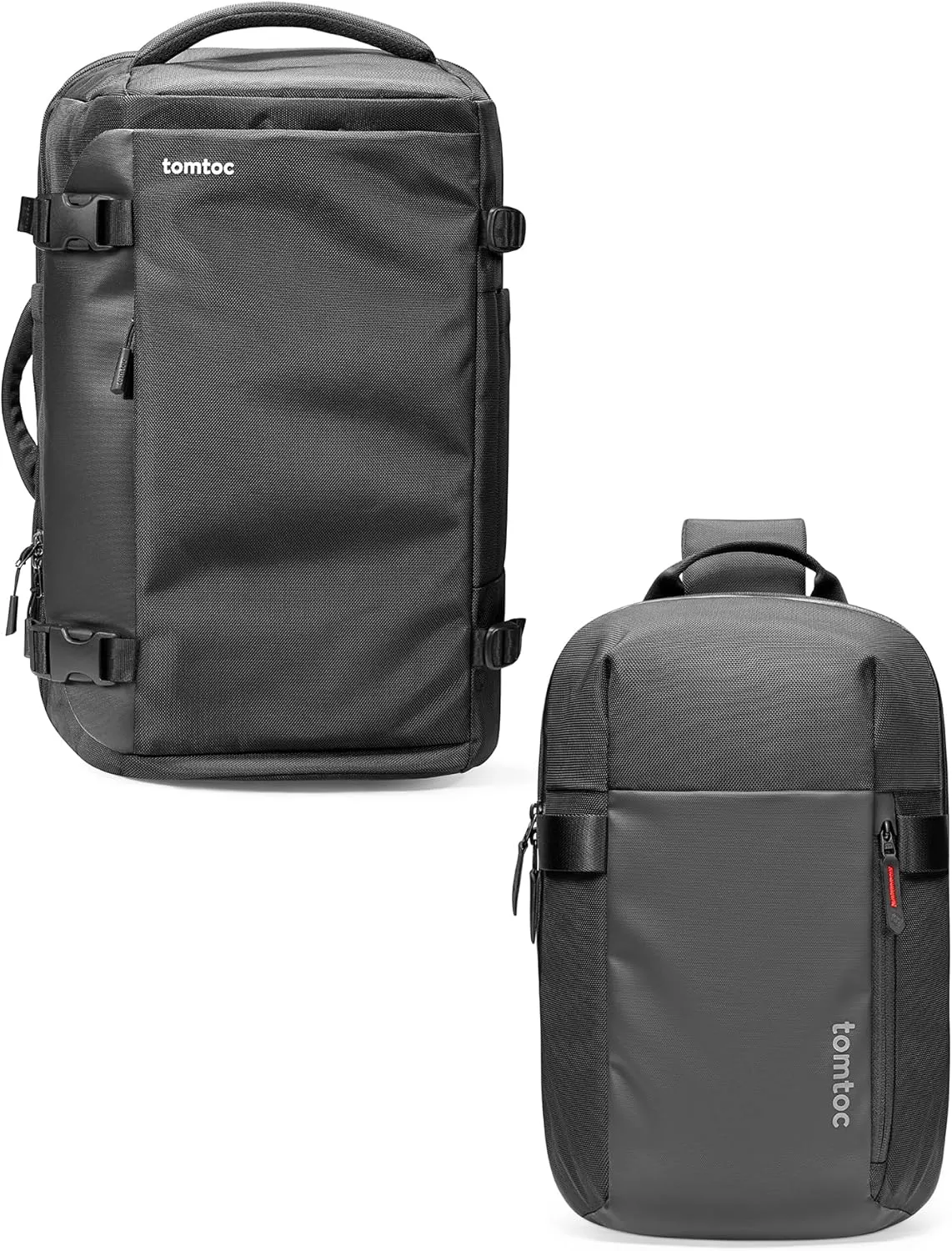 tomtoc Travel Backpack 40L & Sling Bag Crossbody Backpack S