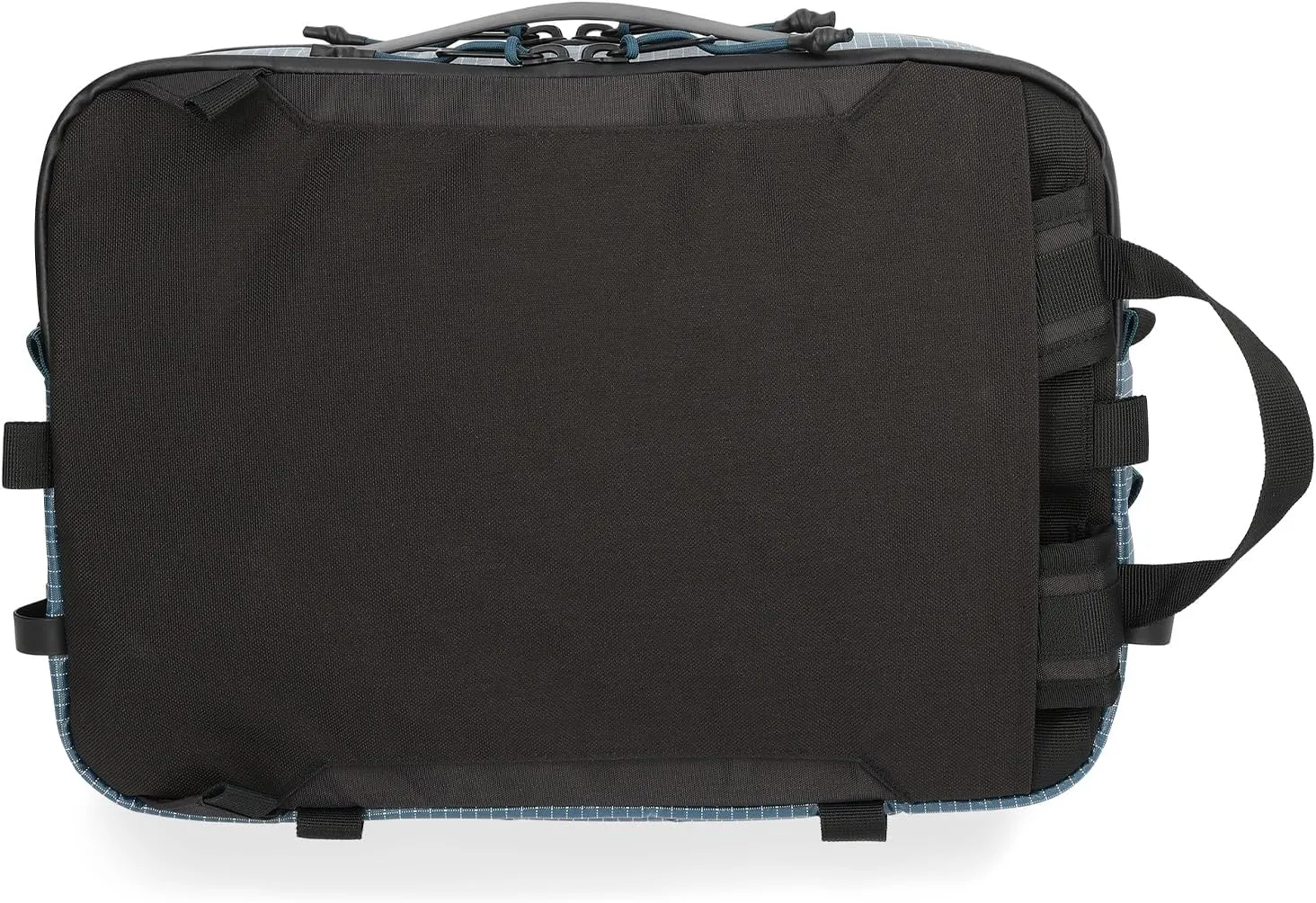 Topo Designs Global Briefcase - Bold Daily Carry Bag, Commuting Travel Pack with Oversized Zips, Signature Denver Style (Apex Pond Blue)