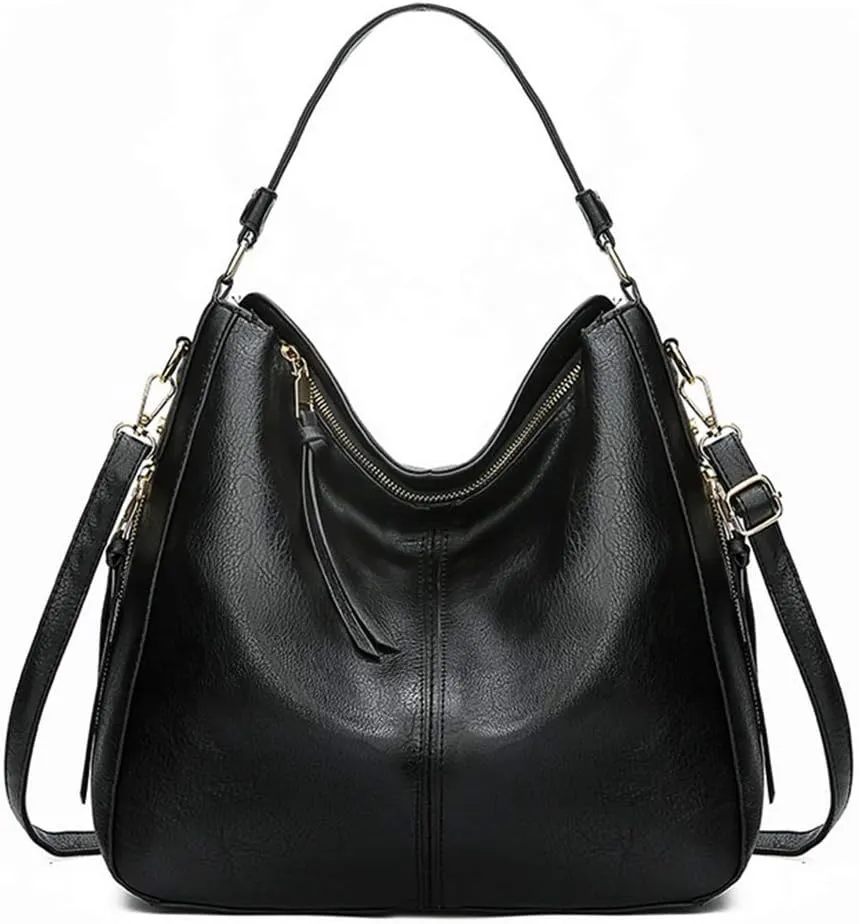 Tote Shoulder Bag for Women Leather Work Crossbody Bags Ladies Shopping Purses and Handbags