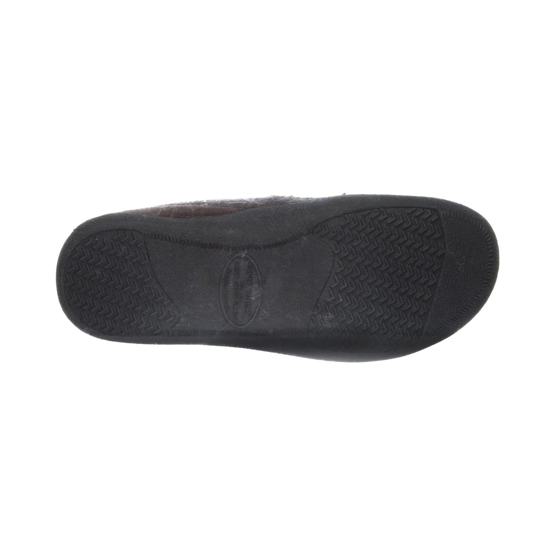 Totes Men's Microsuede Boater Moccasin Slipper with Sherpa Lining