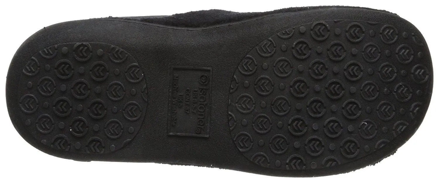 Totes Women's Classic Microterry Hoodback Slippers