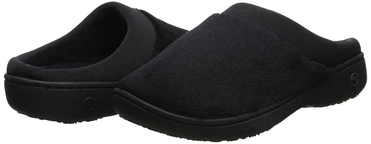 Totes Women's Classic Microterry Hoodback Slippers
