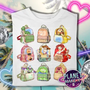 Toy Backpacks - Plush Hoodie