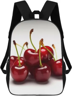 Travel Backpack for Men Women Daypack Chilean Cherries Laptop Backpack Computer Bag Business Work Bag for Work