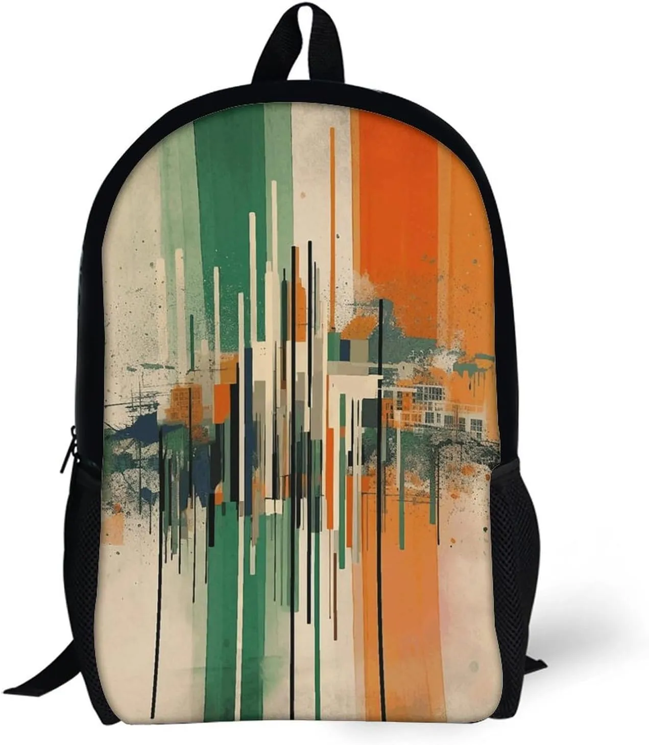 Travel Backpack for Men Women Daypack Complex Patterns Laptop Backpack Computer Bag Business Work Bag for Work