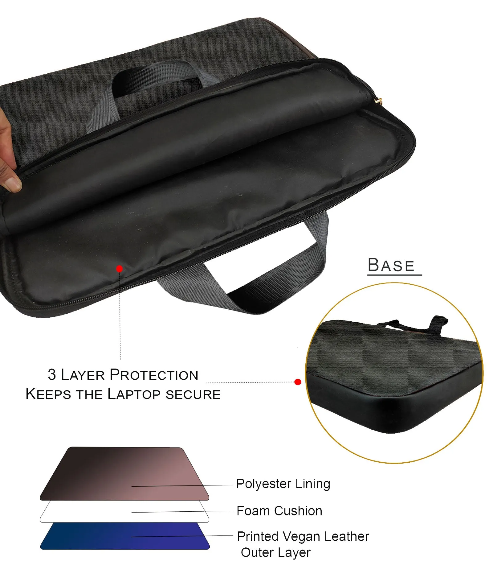 Tree Laptop Sleeves Navy