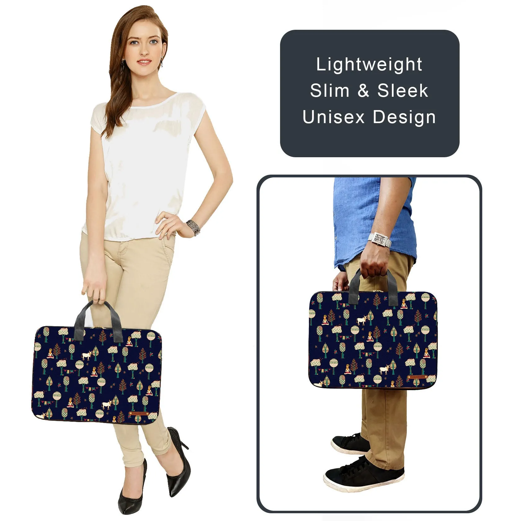 Tree Laptop Sleeves Navy