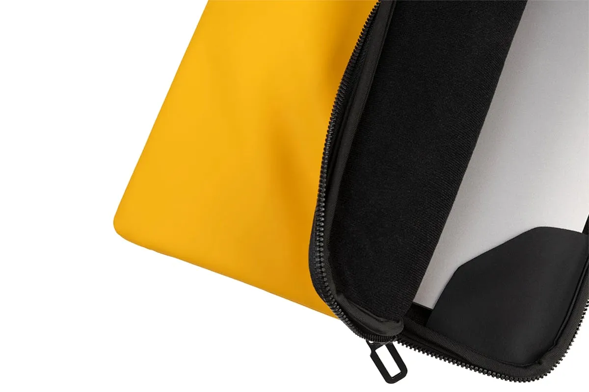 Tucano Gommo MacBook Air 15" and Laptop 14" Sleeve Laptop Bag | Yellow