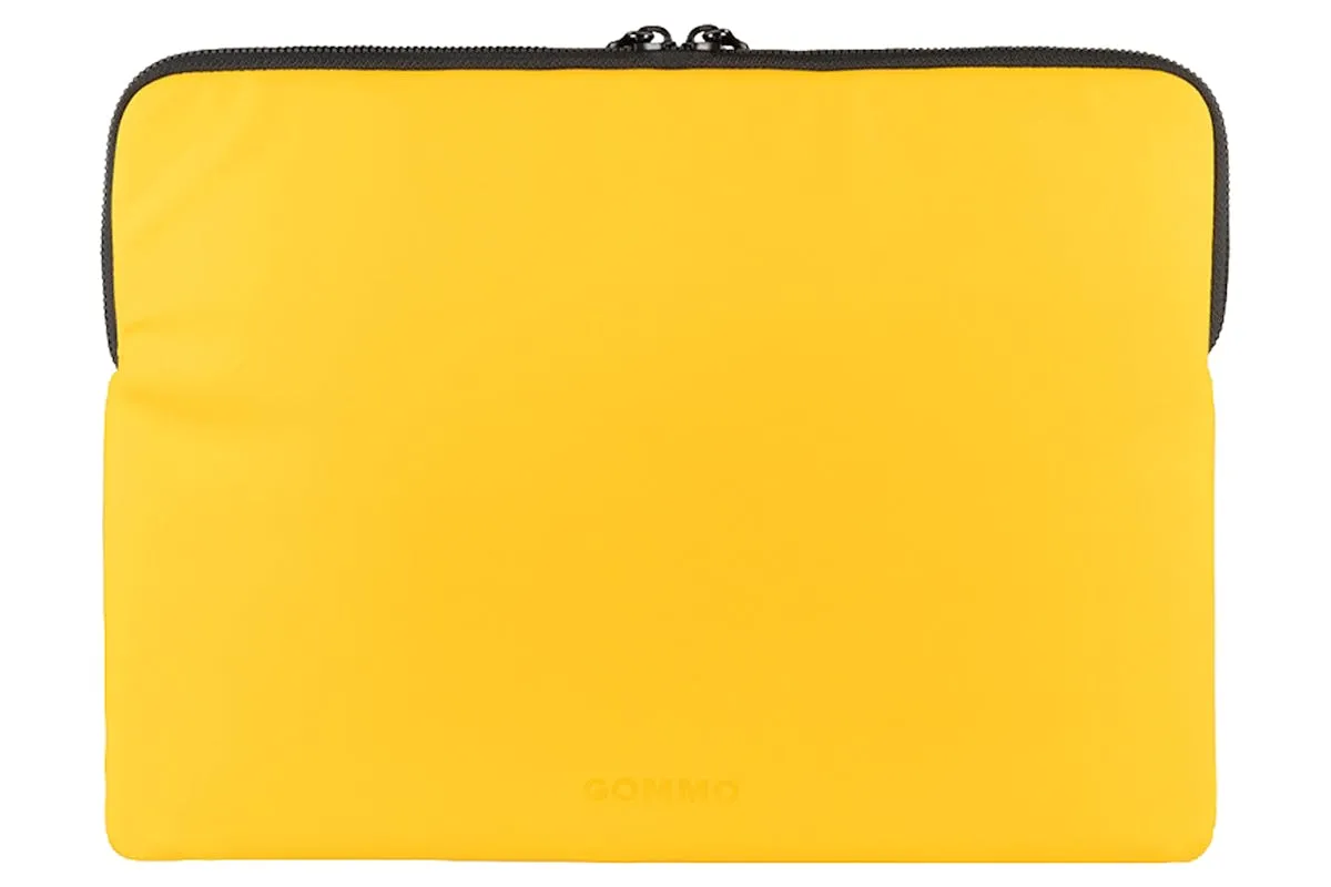Tucano Gommo MacBook Air 15" and Laptop 14" Sleeve Laptop Bag | Yellow