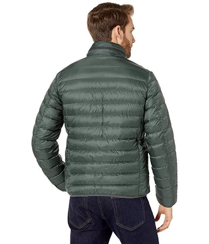 TUMI Men's Patrol Packable Travel Puffer Jacket