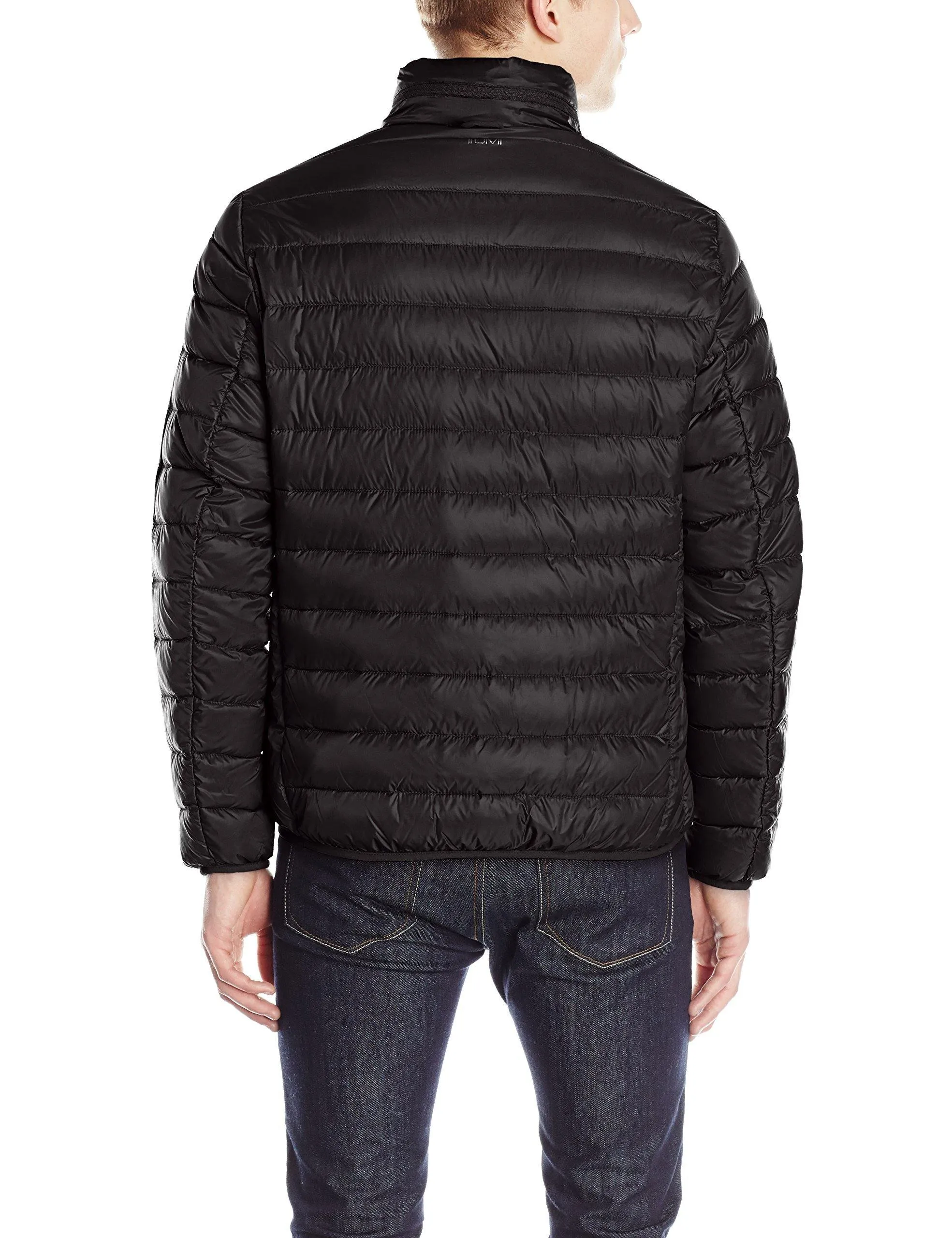 TUMI Men's Patrol Packable Travel Puffer Jacket