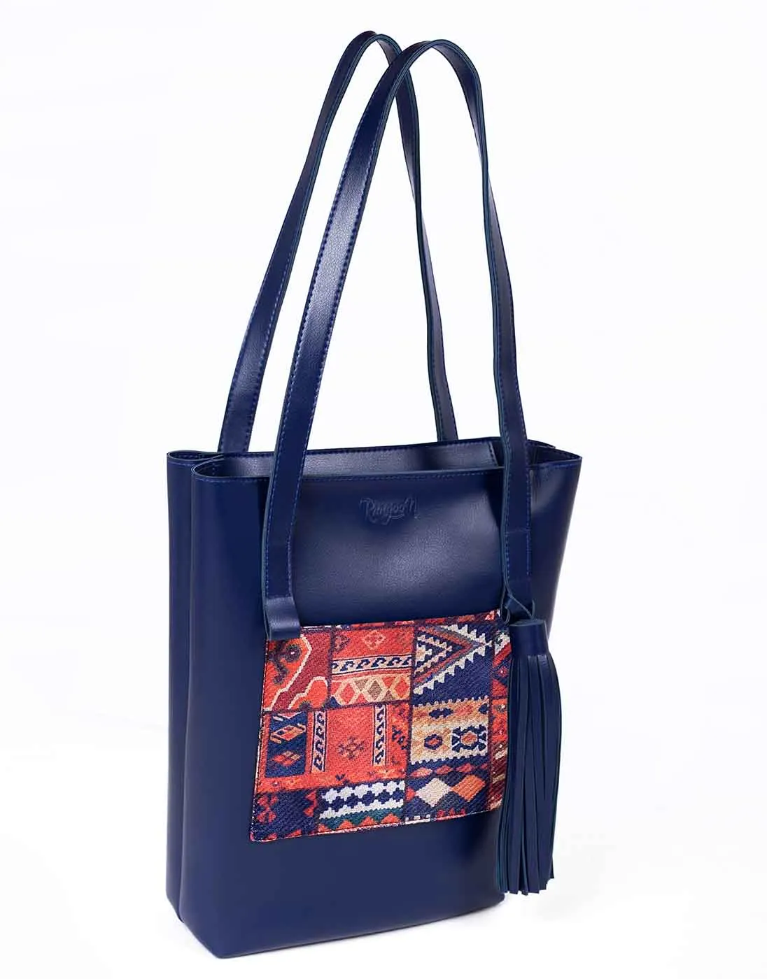 Turkish Colorblock Tote Bag